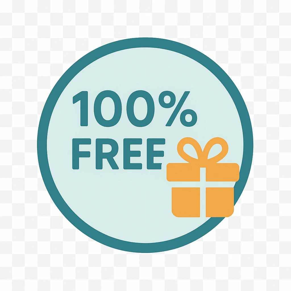 100% Free